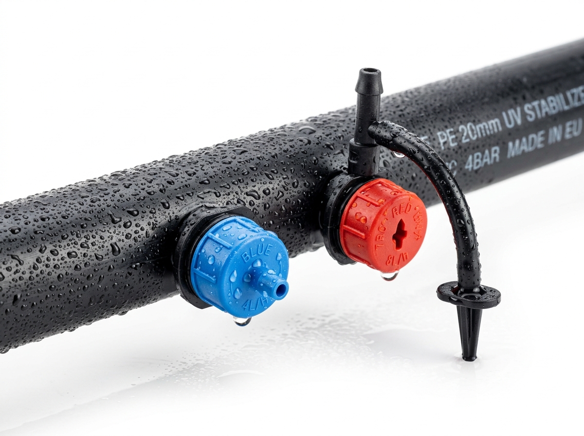Alfa online drip lateral with button drippers